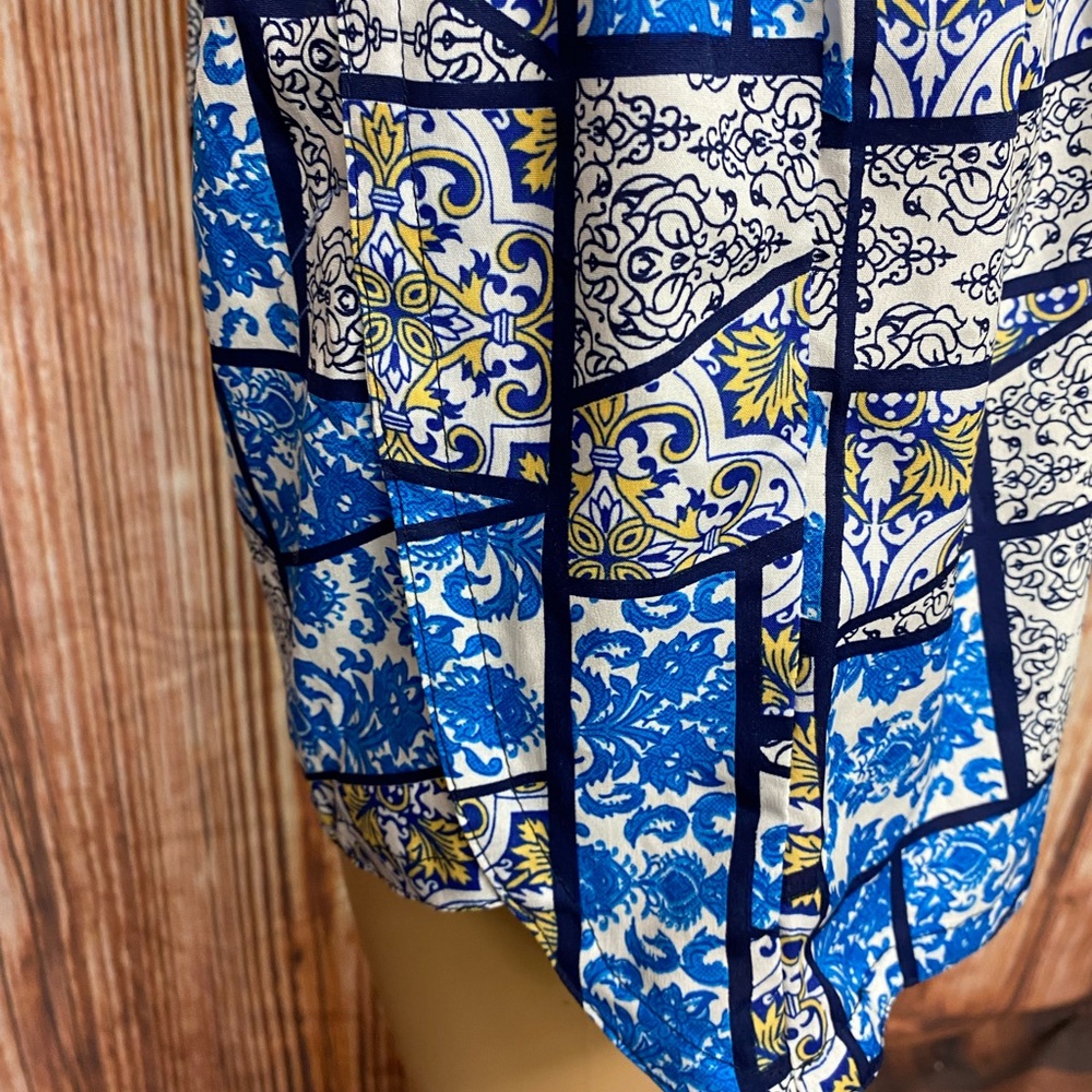 Thread Story Patchwork Print Romper - Picture 6 of 13
